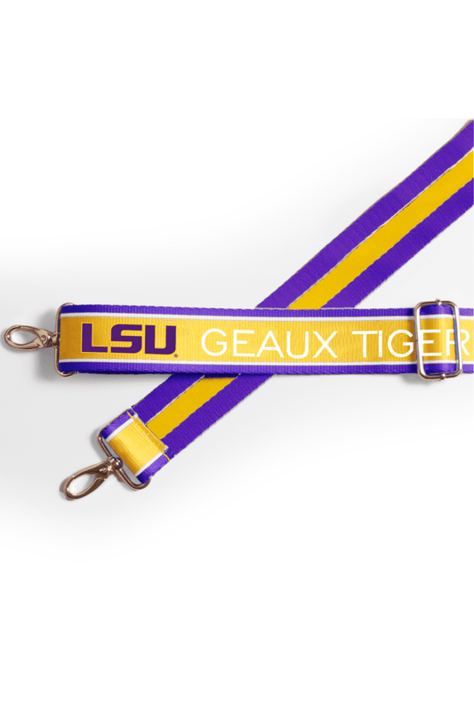 Patterned Shoulder Strap 1.5" LSU