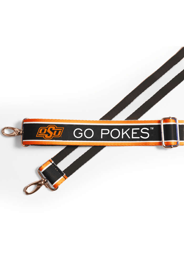 Patterned Shoulder Strap 1.5" - Oklahoma State