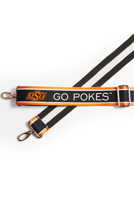 Patterned Shoulder Strap 1.5" - Oklahoma State