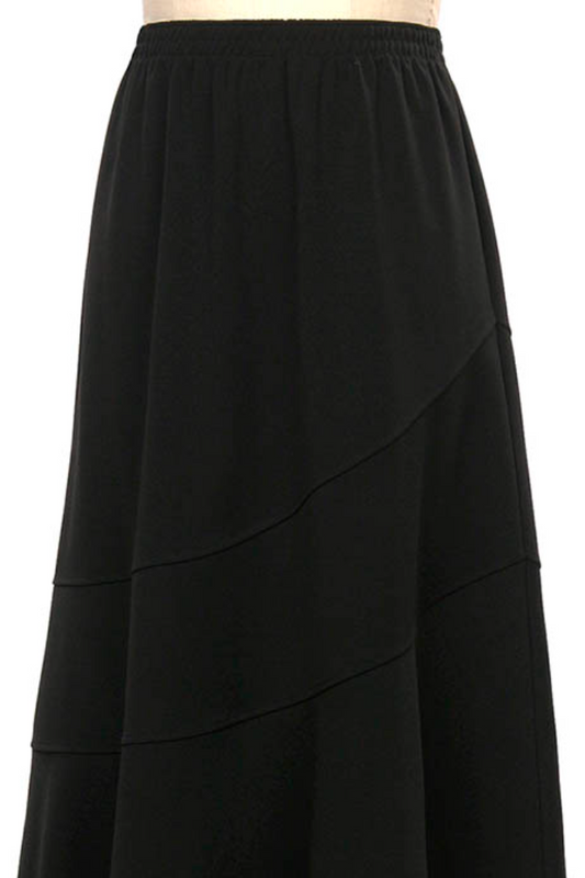 Elastic waist skirt