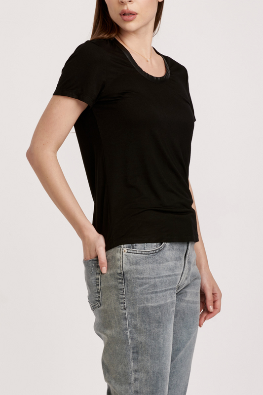 Miranda Black Top