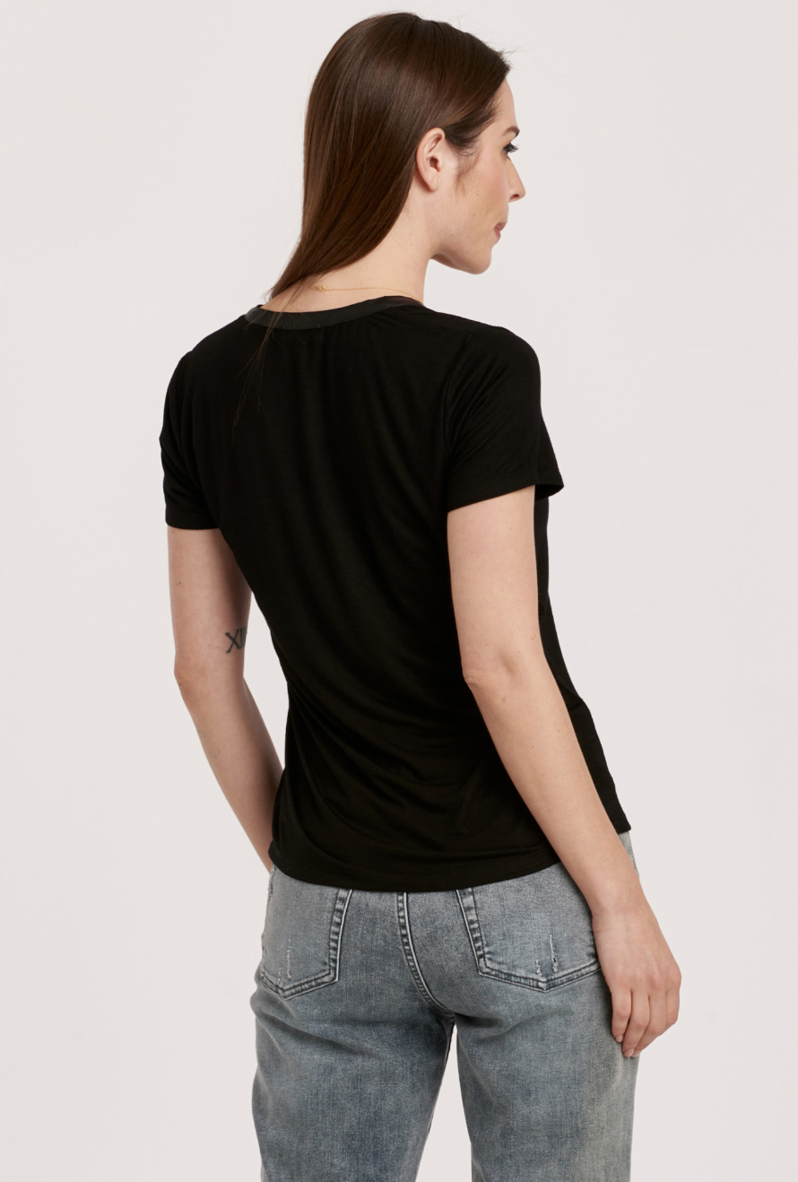 Miranda Black Top