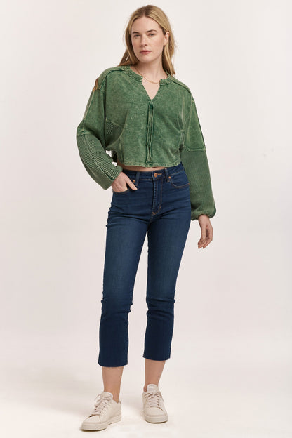 Frankie Straight Fit Cropped