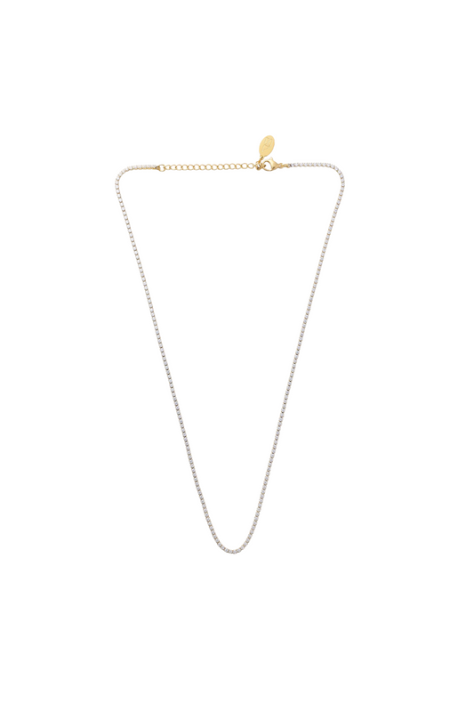 Micro Tennis Necklace