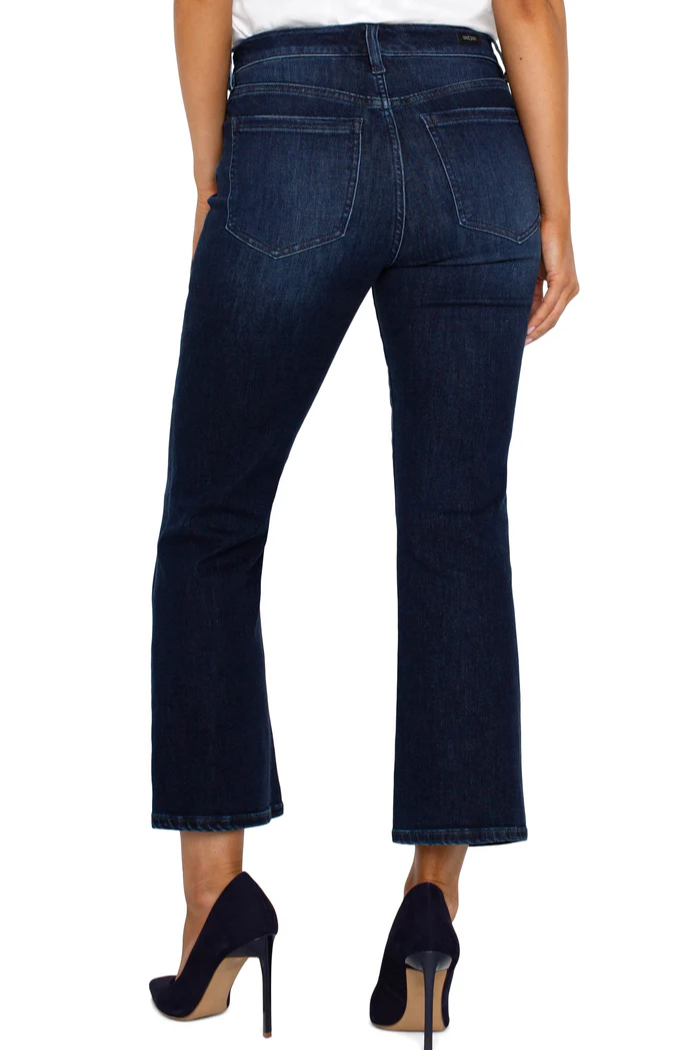 Hannak Cropped Flare Denim