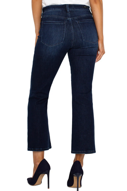 Hannak Cropped Flare Denim