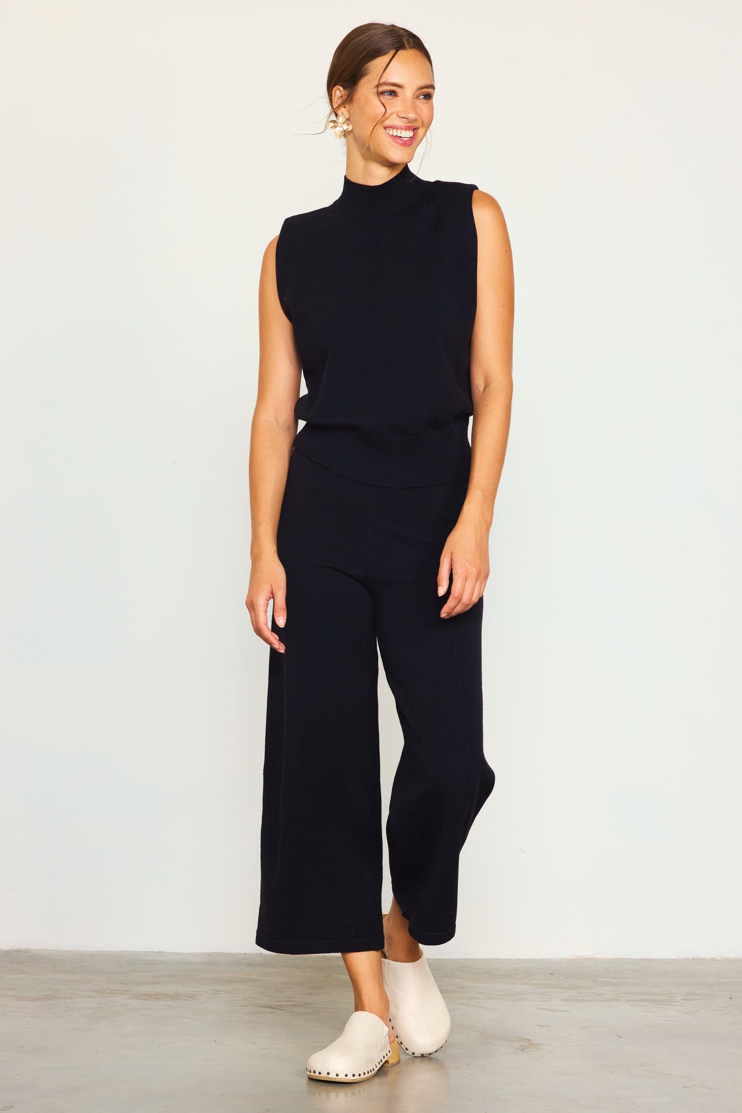 Knit Crop Pants