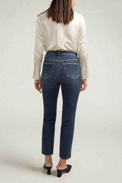 Isbister High Rise Straight Leg Jean 31" inseam - Indigo