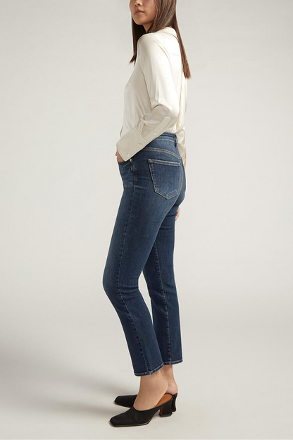 Isbister High Rise Straight Leg Jean 31" inseam - Indigo