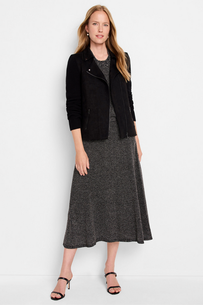 Pixel Knit Skirt - Neutral Multi