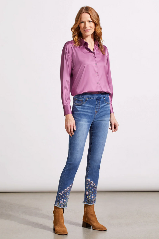 Audrey Pull- On Akle Denim