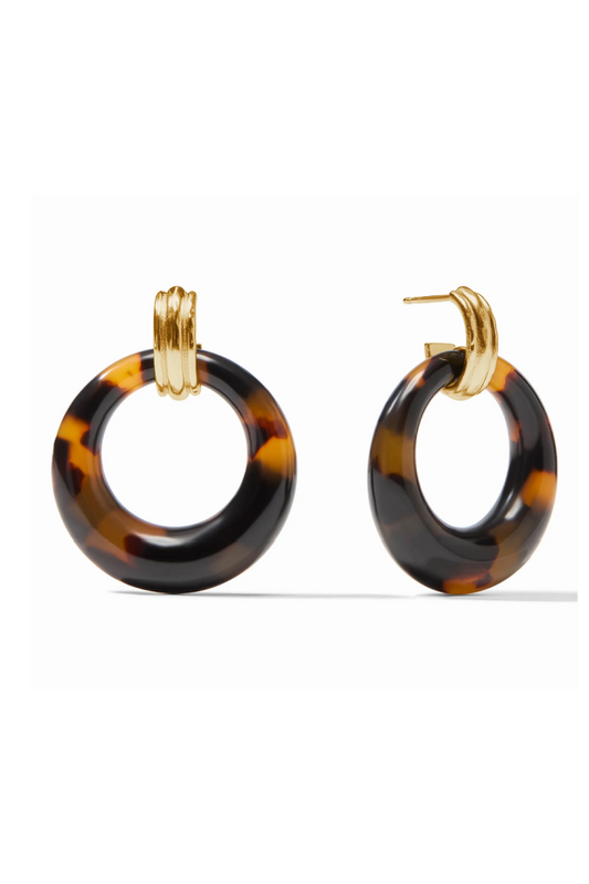 Madison Doorknocker Earring