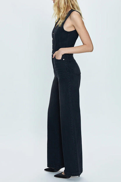 Aria Denim Jumpsuit