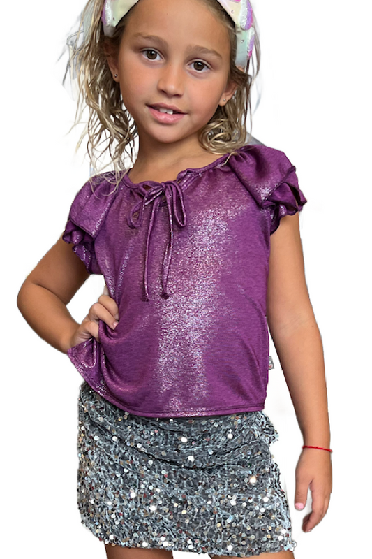 Double Ruffle Blouse