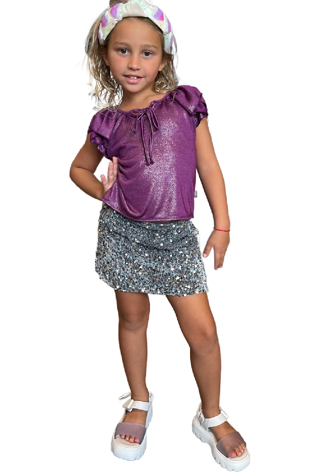 Double Ruffle Blouse