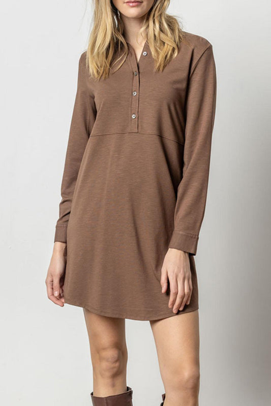 Long Sleeve Shirt Dress