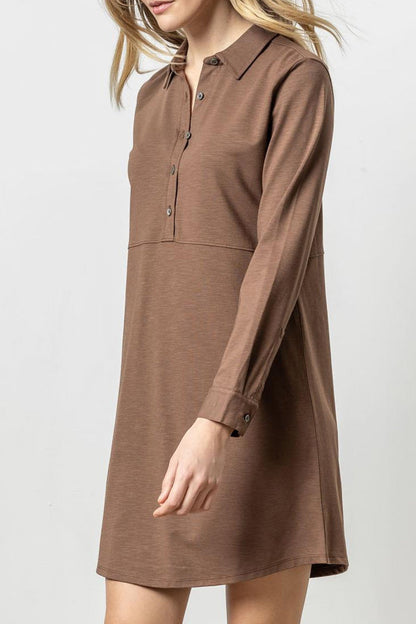 Long Sleeve Shirt Dress