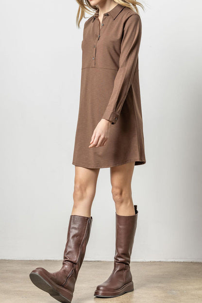 Long Sleeve Shirt Dress