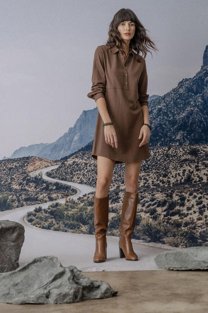 Long Sleeve Shirt Dress