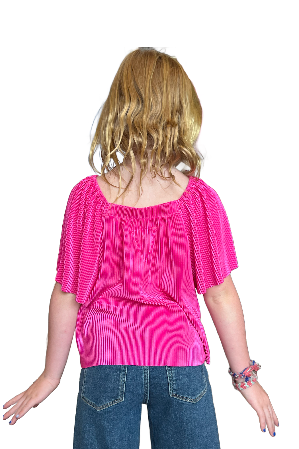 Flutter Sleeve Top