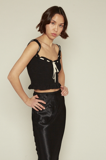 Knit Bardot Top