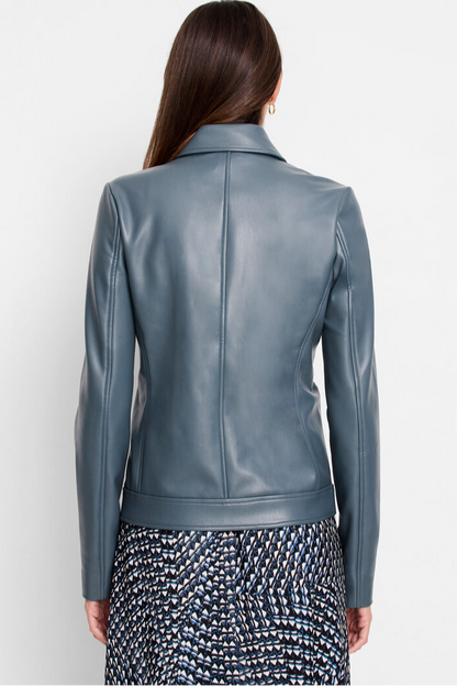Faux Leather Downtown Jacket