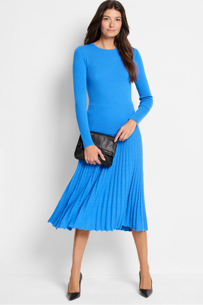 Ribbed Sweater Tee