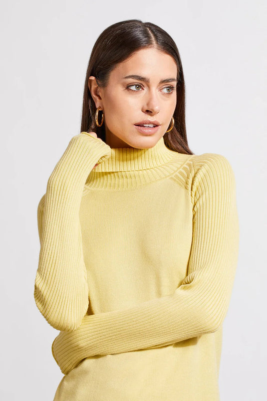 Longsleeve Turtleneck Sweater - Celery