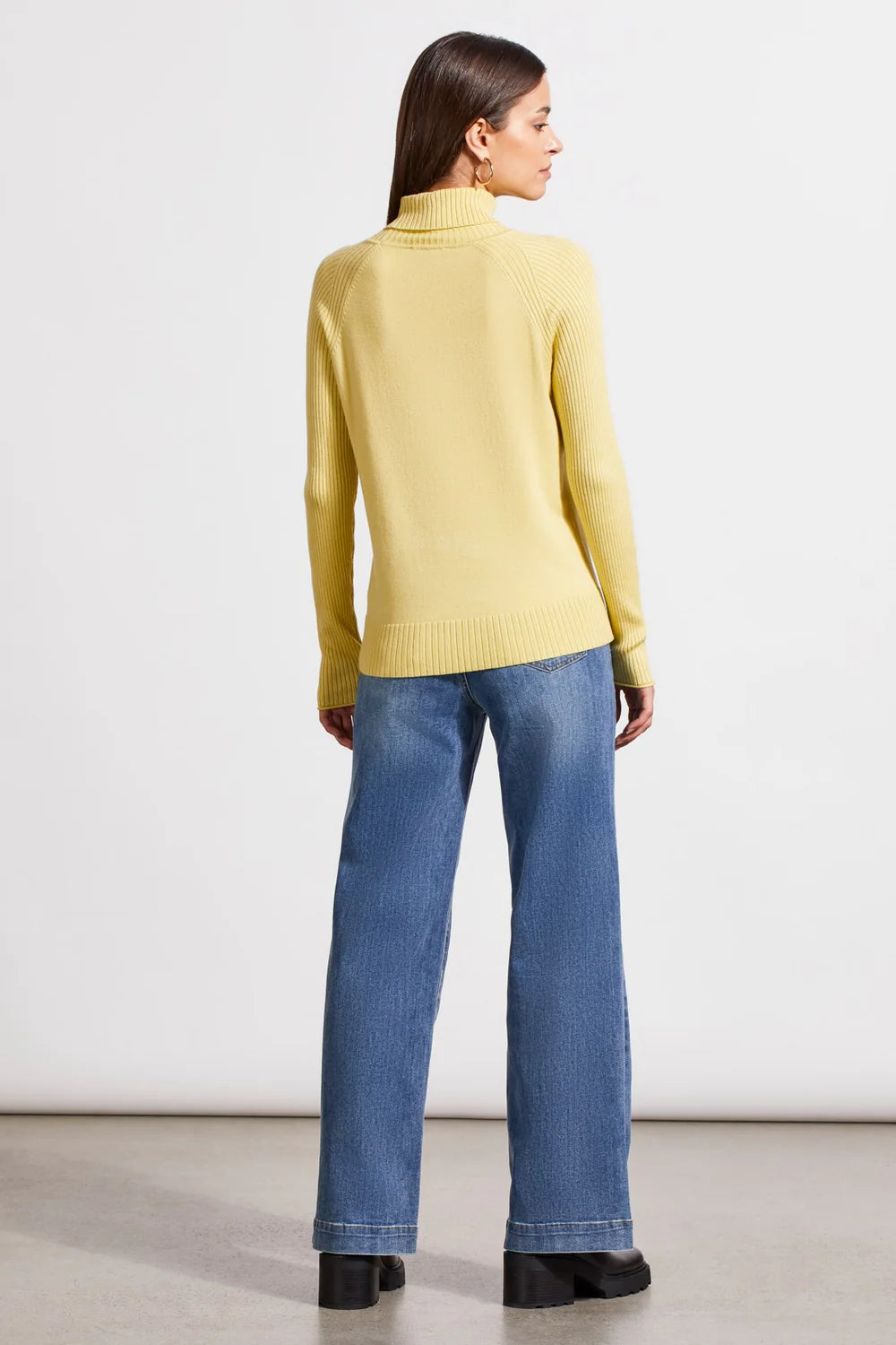 Longsleeve Turtleneck Sweater - Celery