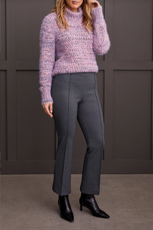 Pull On Ankle Pant - Sapphire
