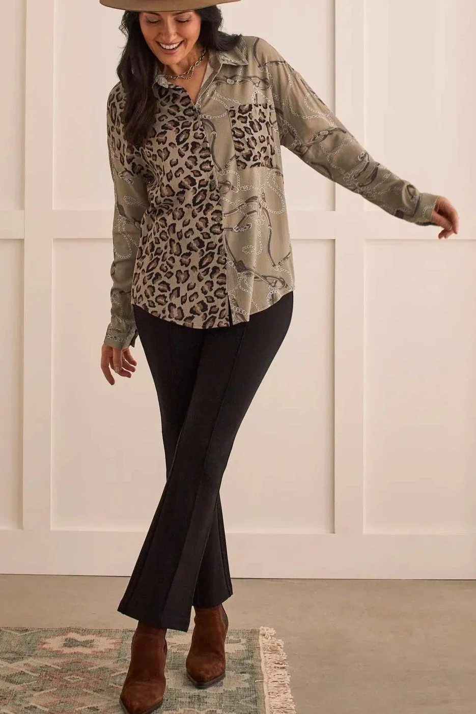 Pull On Ankle Pant