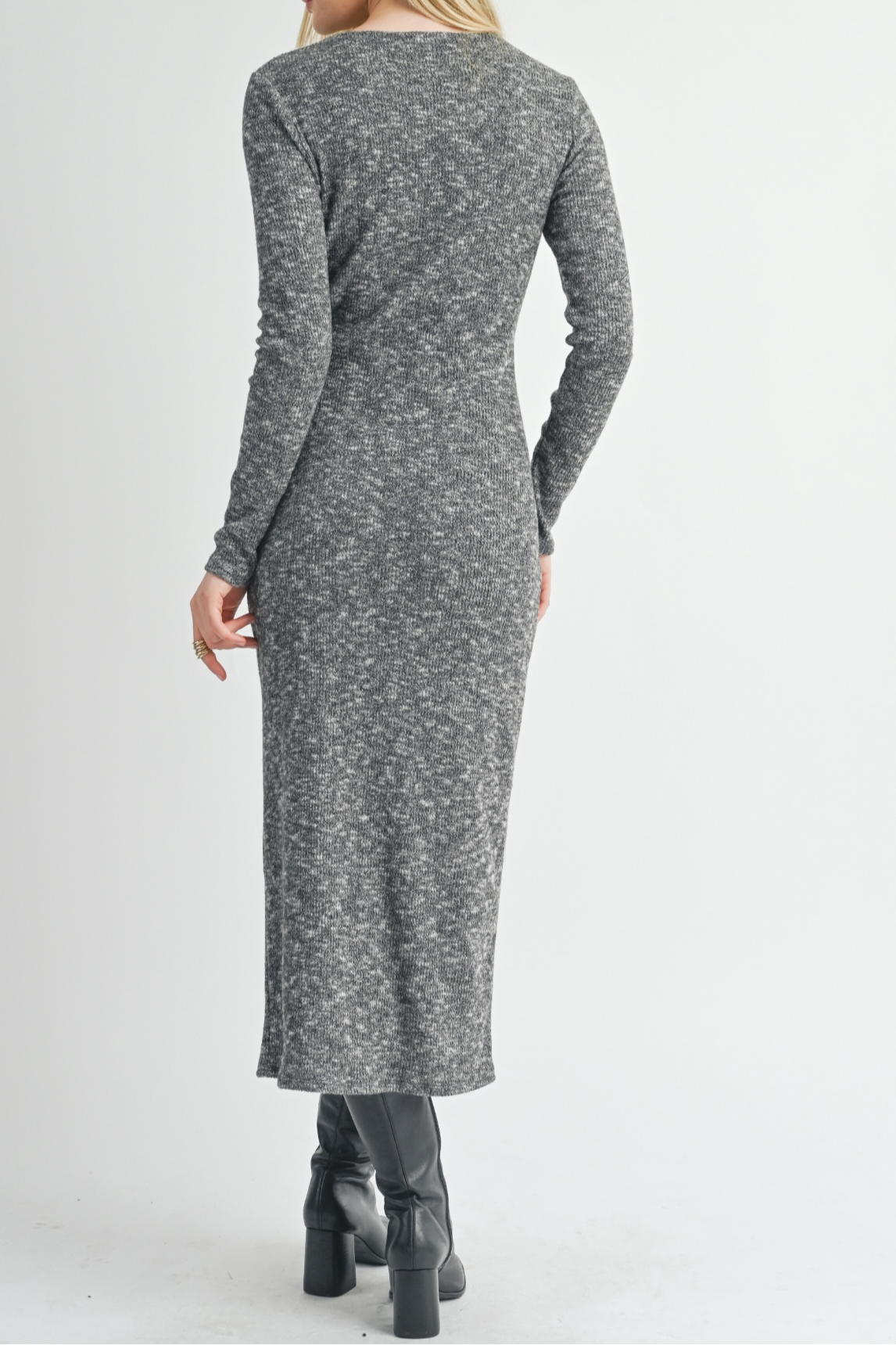 LONG SLEEVE MAXI DRESS