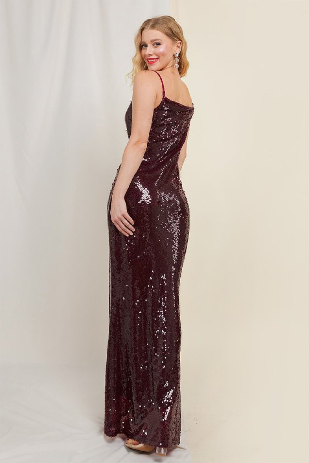S/L Sequin Gown
