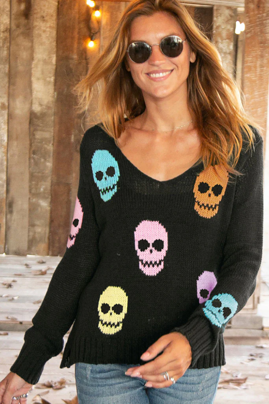 Multiple Skulls V Cotton