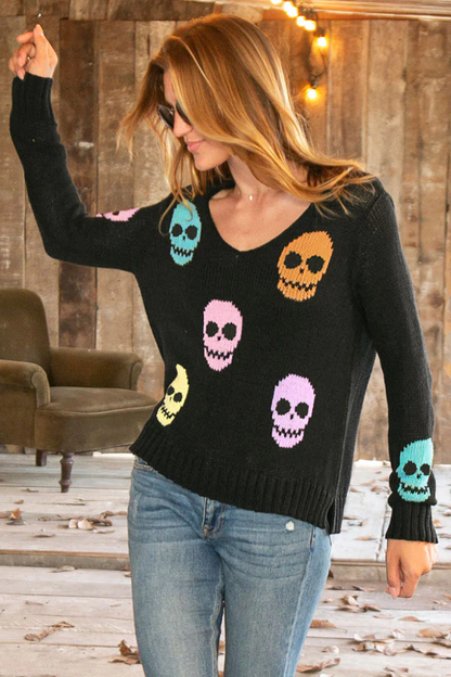 Multiple Skulls V Cotton