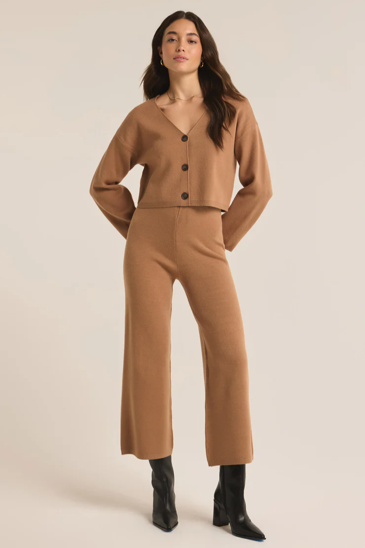 Elowen Sweater Knit Pant - Burro