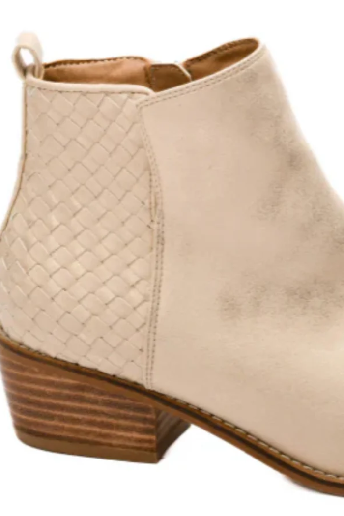 Corky's Half n Half Gold Metallic Bootie