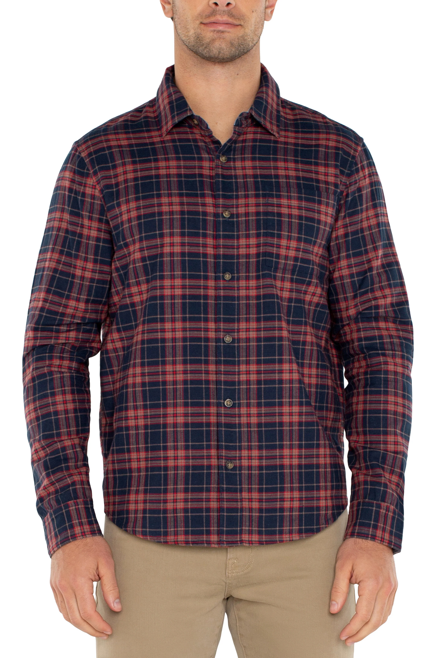 Men's Long Sleeve Button Up Shirt