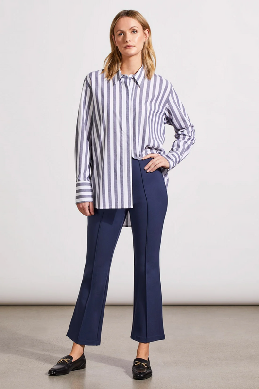 PONTE PULL-ON 28 INCH BOOTCUT TROUSERS