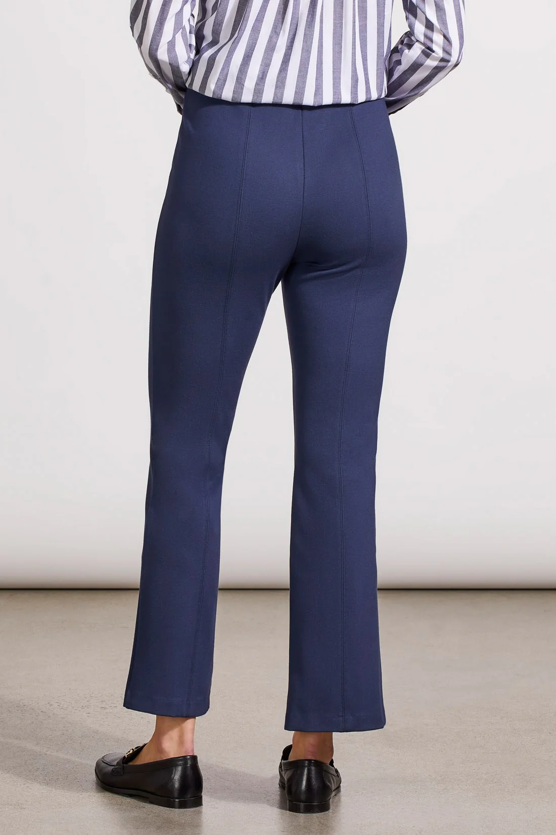 PONTE PULL-ON 28 INCH BOOTCUT TROUSERS