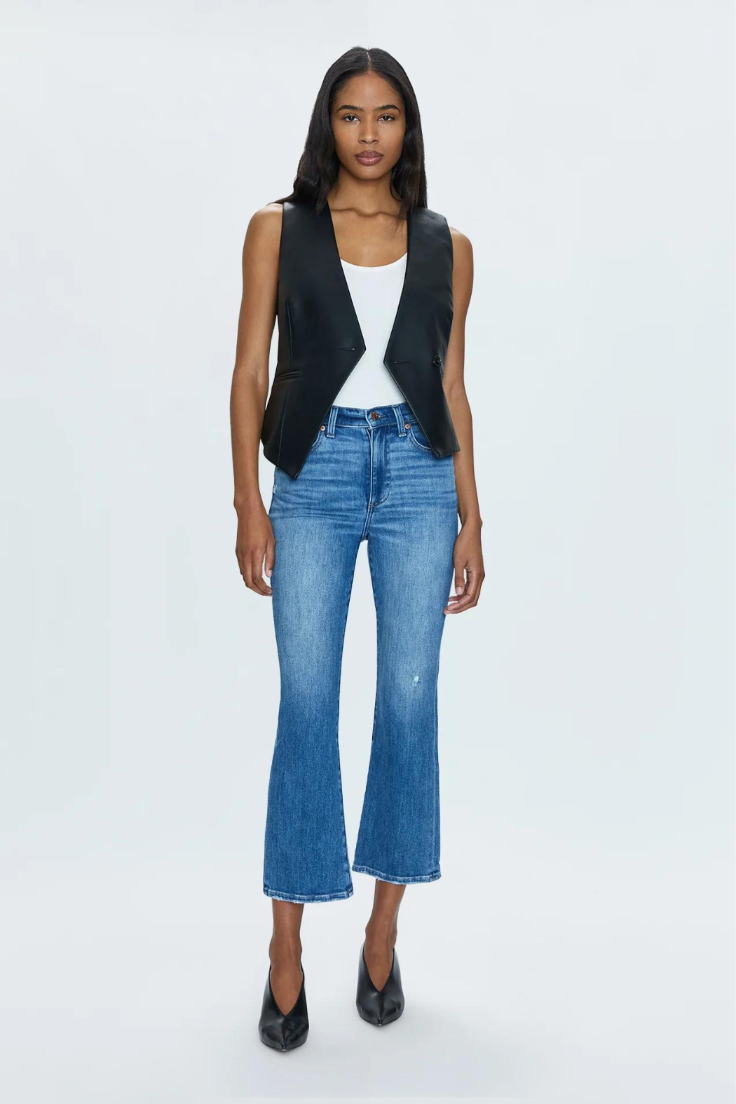 "Lennon" Crop Boot Jean