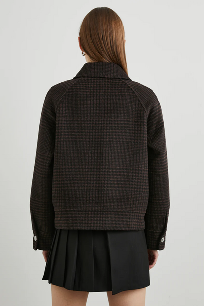 Cheyenne Jacket - Espresso Houndstooth