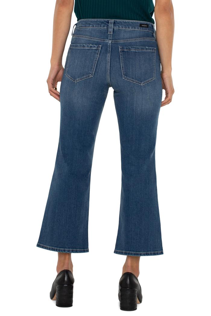 hannah cropped flare 25.5in ins