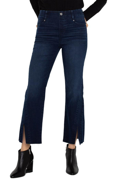 gia glider crop flare twisted seam 27in ins