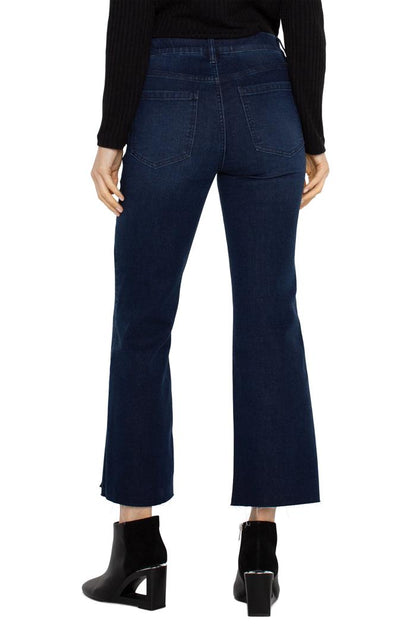 gia glider crop flare twisted seam 27in ins