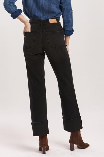Holly Super High Rise Cuffed Jean