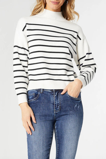 Neve Mock Neck Sweater
