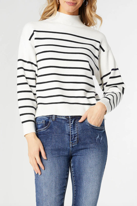 Neve Mock Neck Sweater
