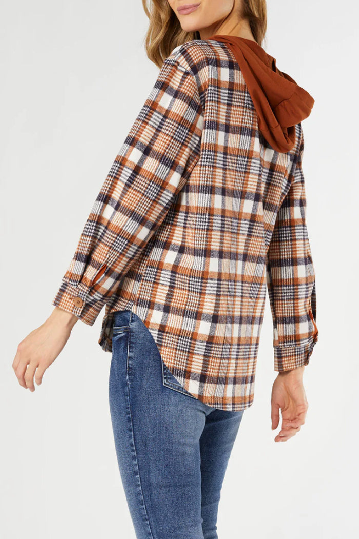 Frieda Hooded Shacket