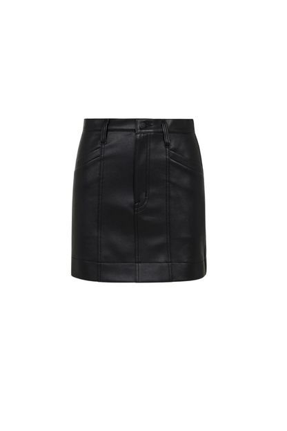 Tera Leather Skirt